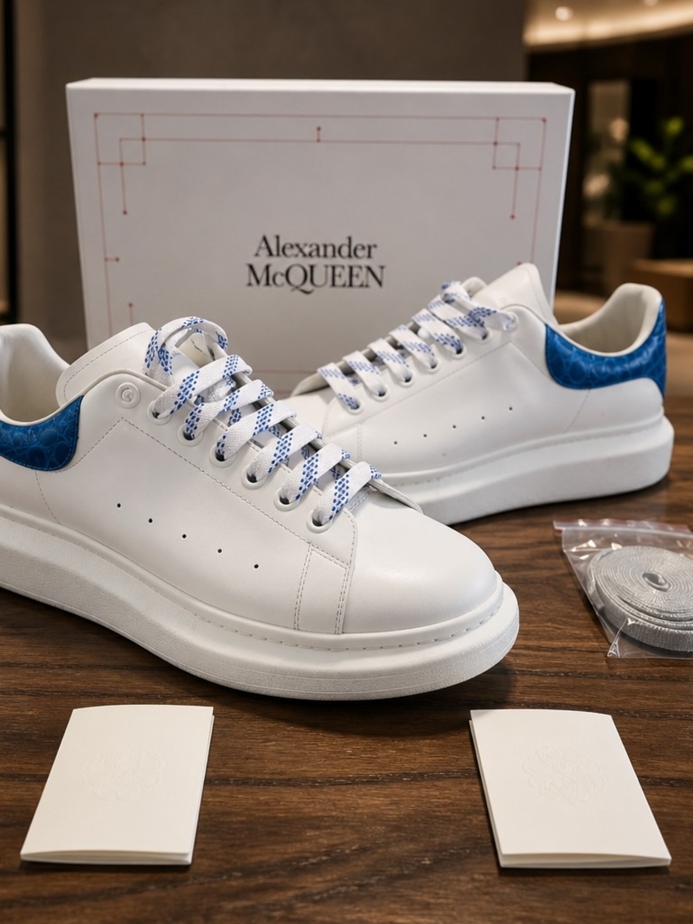 Alexander McQueen Mens “Oversized” Sneakers Size 45 , US Size 12.5